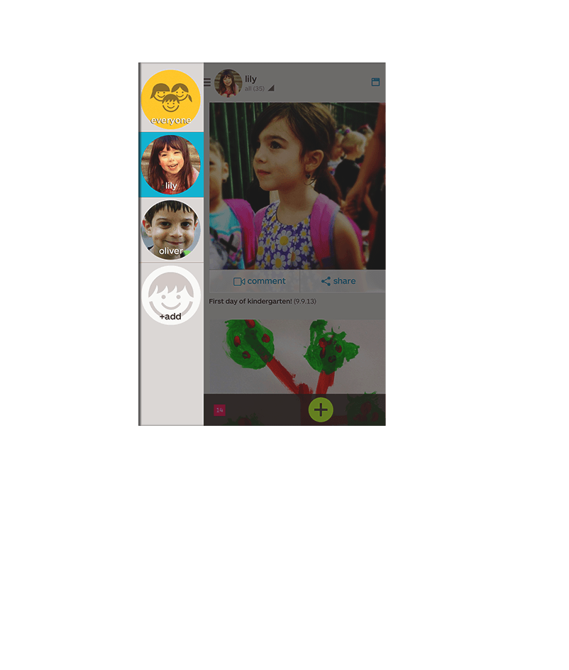 Keep on keepying on everyday to build a beautiful, organized timeline of your family's memories.